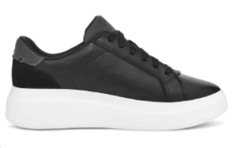 (WMNS) UGG Scape Lace Trainer 'Black White' 1158032-BLK