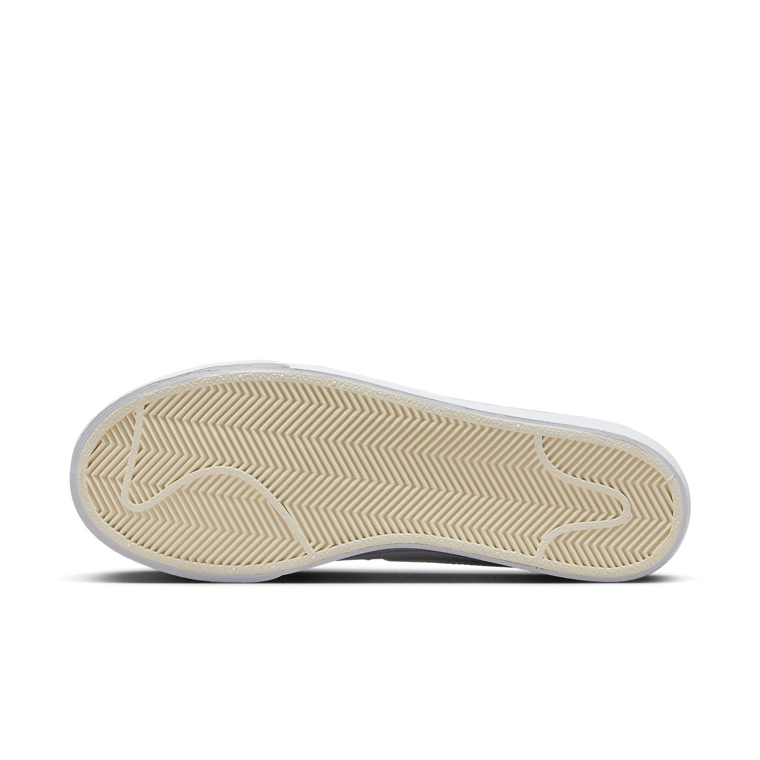 (WMNS) Nike Blazer low Platform 'Summit White Sail White Metallic Silver' DQ7571-101