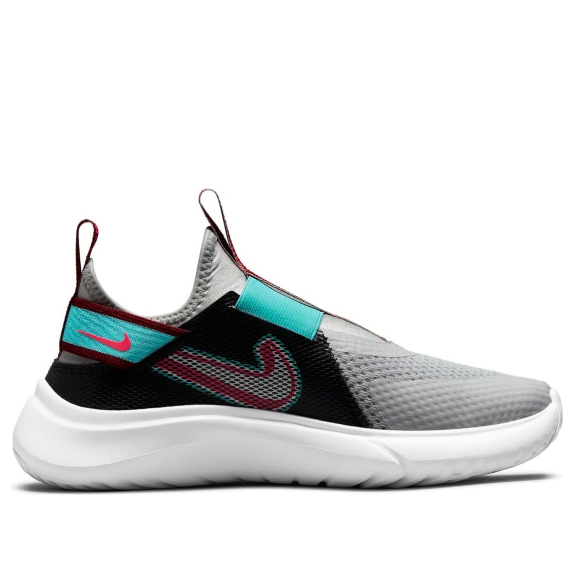 (GS) Nike Flex Plus SE 'Grey Black Red' DD1145-001