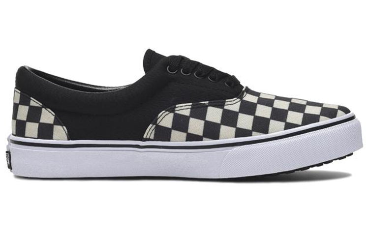 Vans Authentic Black White Grid Japanese Version Black And White 587211-0004