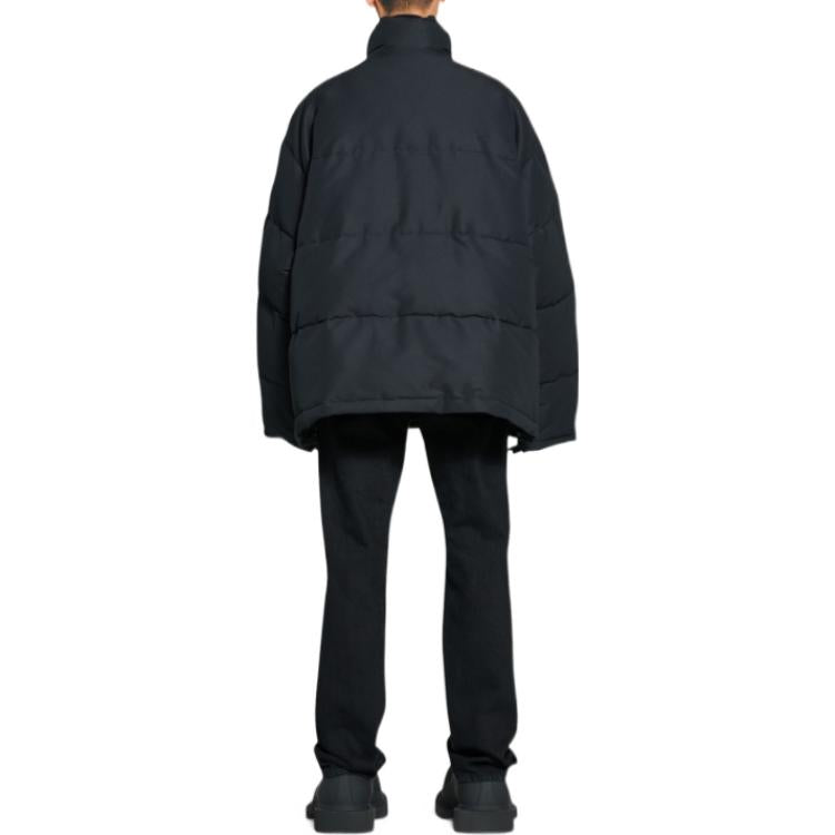 Balenciaga Boxy Puffer Jacket 'Black' 725325TNO091000