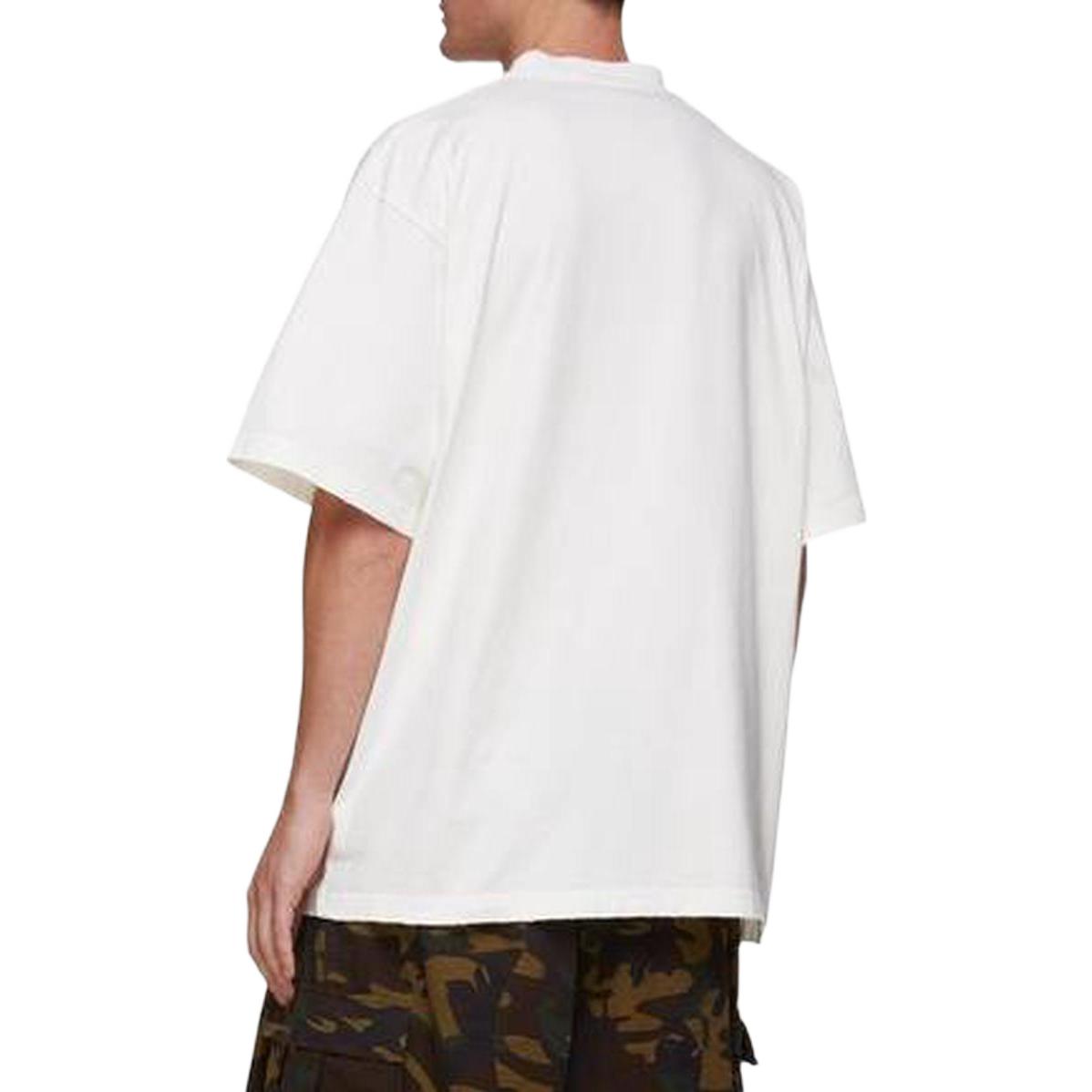 Balenciaga No Comment Cotton T-Shirt 'White' 684155TLVG33307