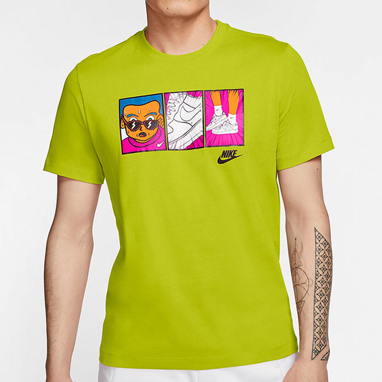 Nike Sportswear Applique T-Shirt 'Green' CT6528-308