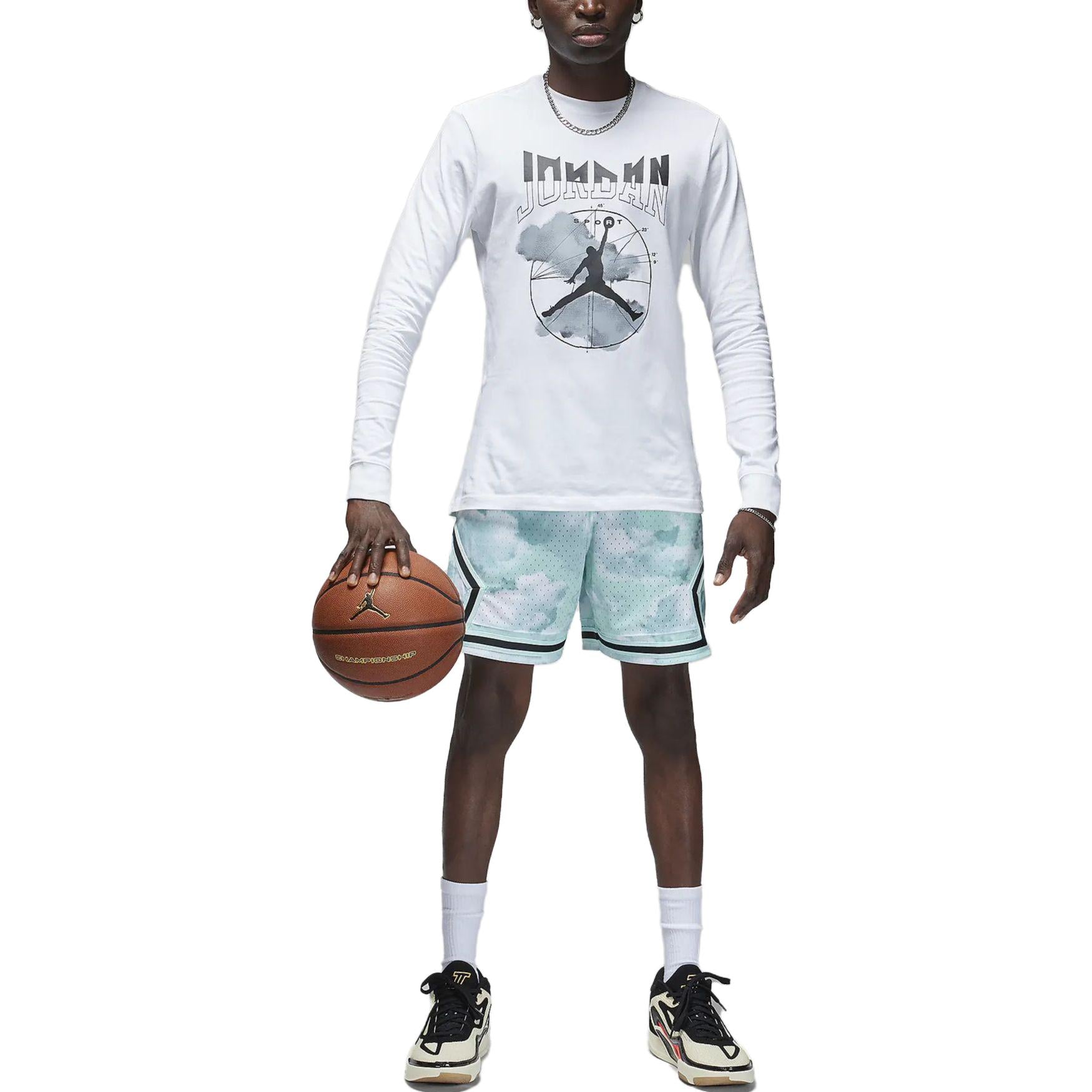 Air Jordan Dri-FIT Sport Diamond Shorts 'Jade Ice Black' FD7649-346
