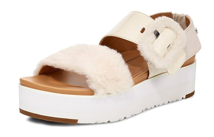 (WMNS) UGG Le Fluff 'White' 1099815-JSM