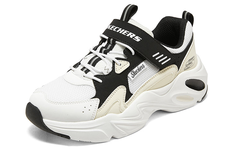 (GS) Skechers Sportswear Trainers 'White Black' 319029L-WBK