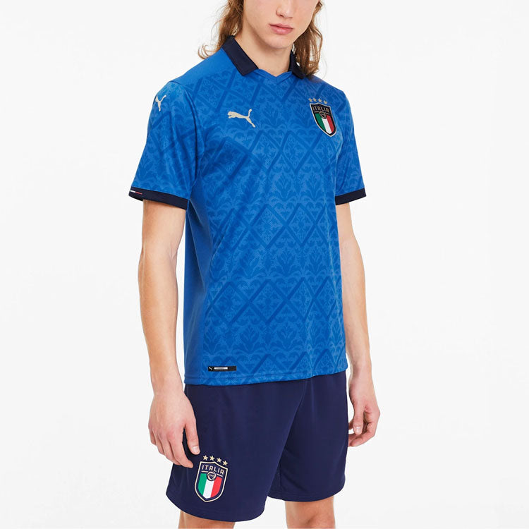 PUMA Italy SW Fan Edition 20/21 Home Jersey 'Blue' 756468-01