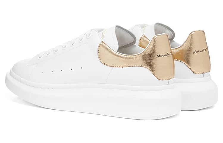 Alexander McQueen Oversized Sneaker 'White Gold' 553680WHNBG9075
