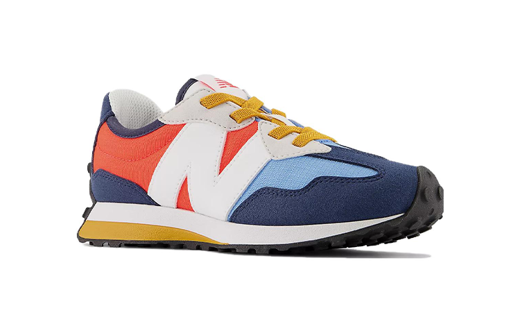 (PS) New Balance 327 Bungee Lace 'Blue Orange' PH327SH