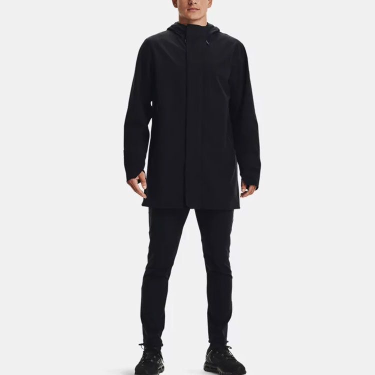 Under Armour Rush Shell Long Jacket 'Black' 1364904-001