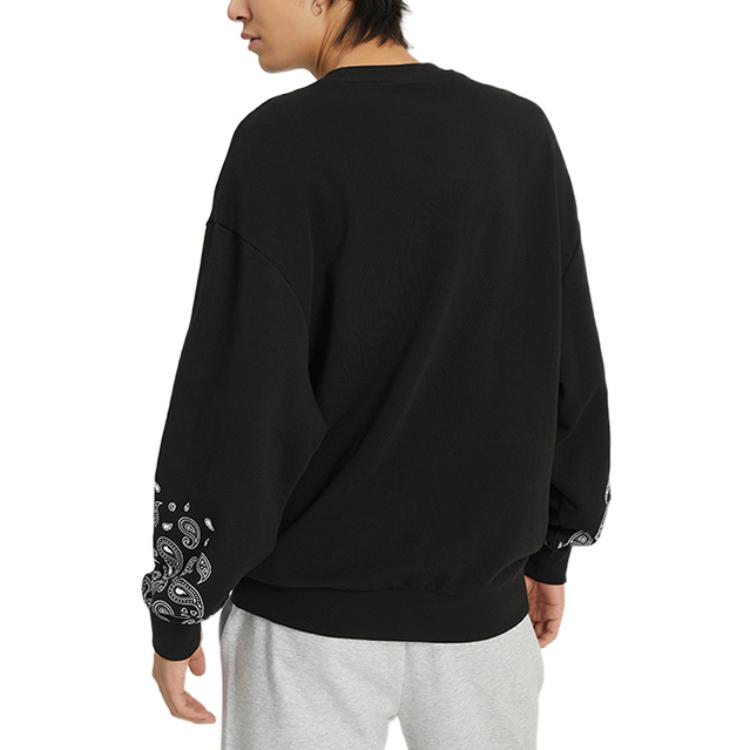PUMA Paisley Graphic Crew 'Black' 53952201