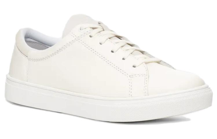 UGG Baysider Low Weather Shoe 'White Leather' 1130753-WHTL
