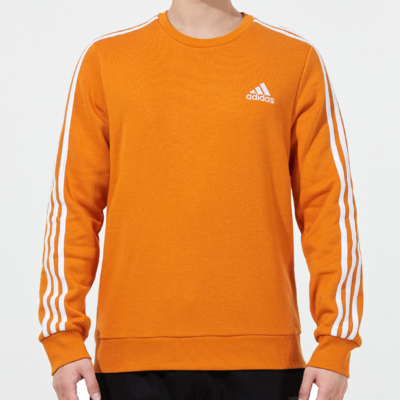 Men's adidas 3s Fl Swt Round Neck Long Sleeves Orange H12168