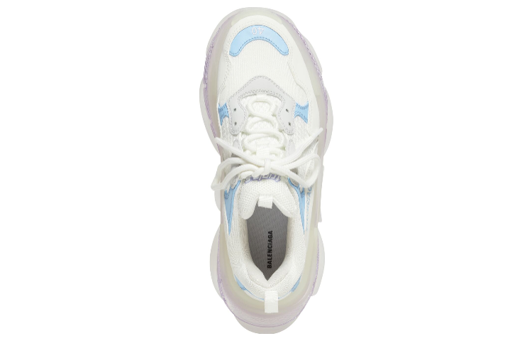 (WMNS) Balenciaga Triple S 'Clear Sole - Light Blue Purple' 544351W2GA39944