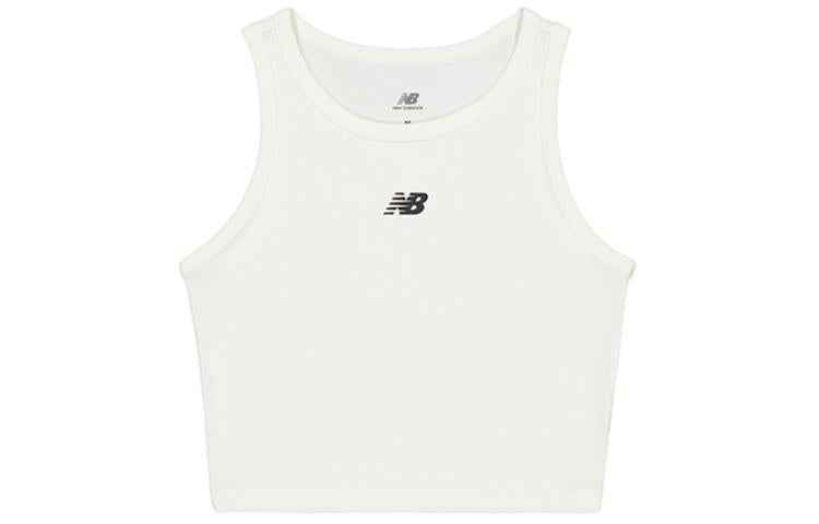 (WMNS) New Balance Crewneck Short With Long Sleeve Asia Sizing 'Ivory' NDE24272-IV