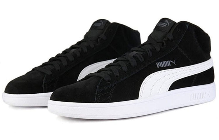PUMA Smash v2 Mid 'Black White' 366923-01