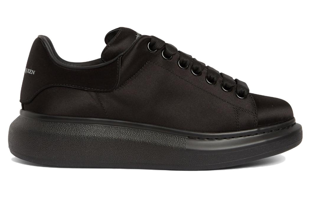 (WMNS) Alexander McQueen Oversized Sneakers 'Dark Brown Black' 708073W4AC01000