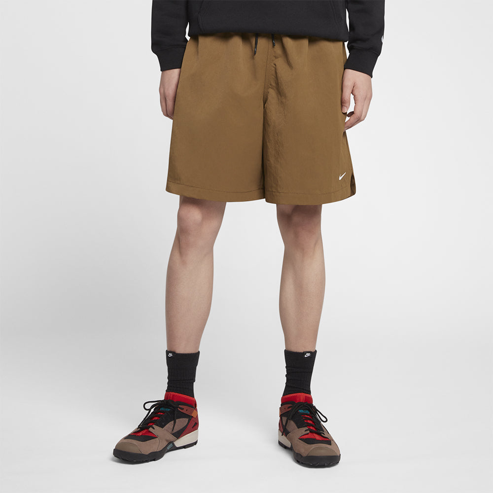 Men's Nike Lab Collection Casual Sports Nylon Pants Shorts Light Brown AV8280-242