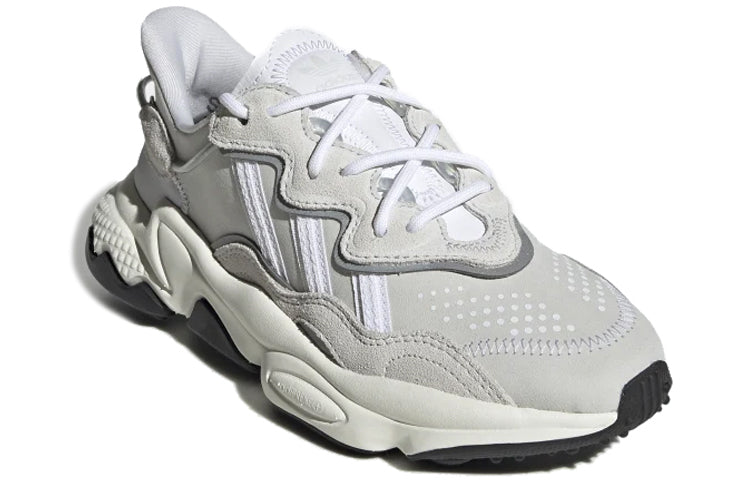 (GS) adidas originals Ozweego J 'Crystal White / Cloud White / Off White' EF6296