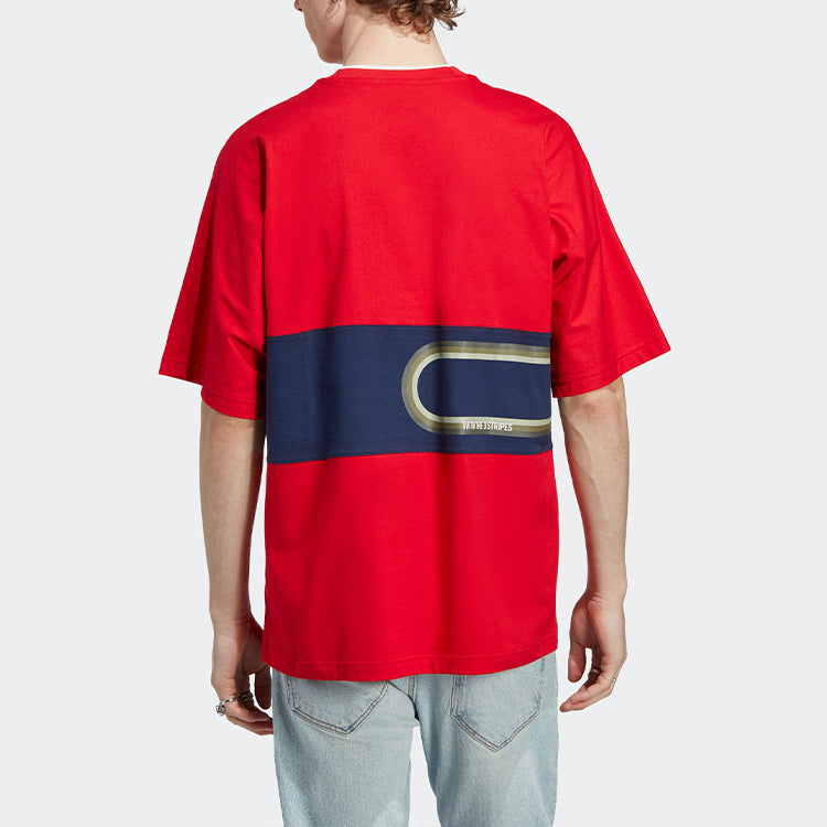adidas Crew Neck Tee 'Red' IP7169