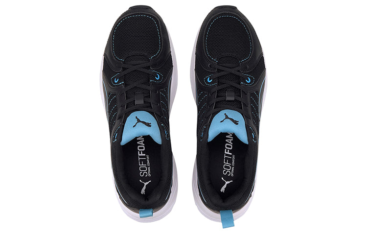 (WMNS) PUMA Nucleus Run Imeva Low Black/White/Blue 369869-10