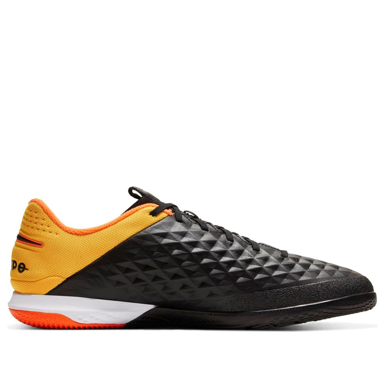 Nike Tiempo React Legend 8 Pro IC 'Black Yellow' AT6134-008