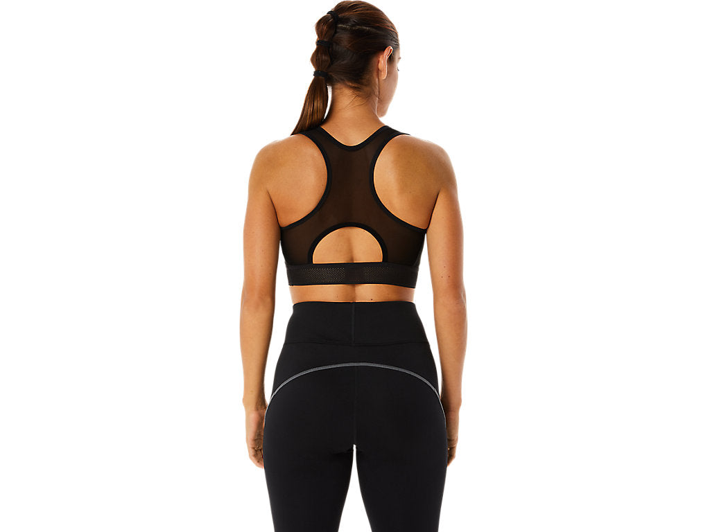 (WMNS) ASICS Mesh Panel Training Bra 'Black' 2032C710-001