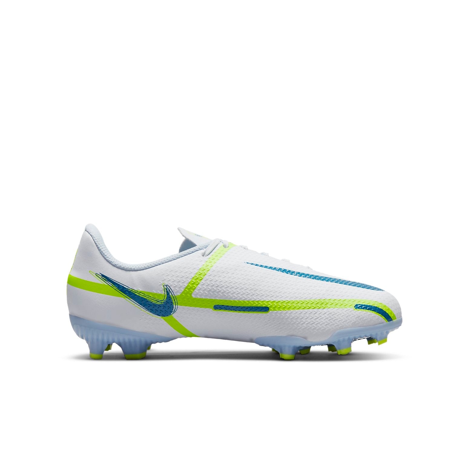 (GS) Nike Phantom GT2 Academy MG 'Grey Dark Marina Blue' DC0812-054