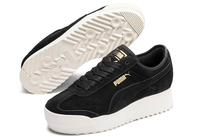 (WMNS) PUMA Roma Amor Suede 'Black' 370946-01