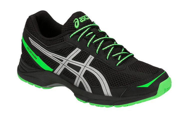(GS) ASICS Geljayhawk JR. 3 'Black Green' TKJ132-001