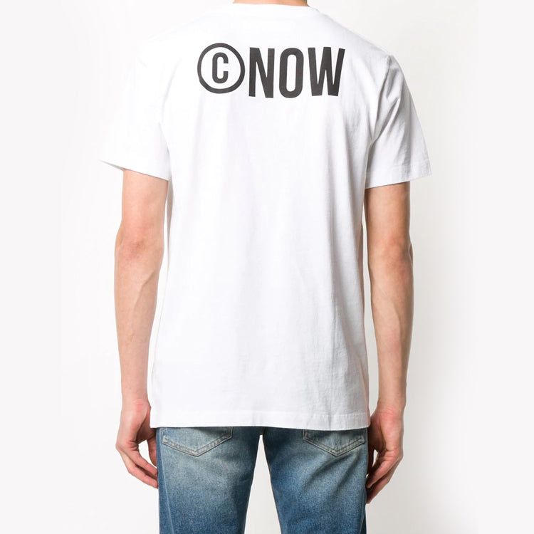 Off-White FW20 Non-Fiction Printed Men White OMAA027E20JER0130110