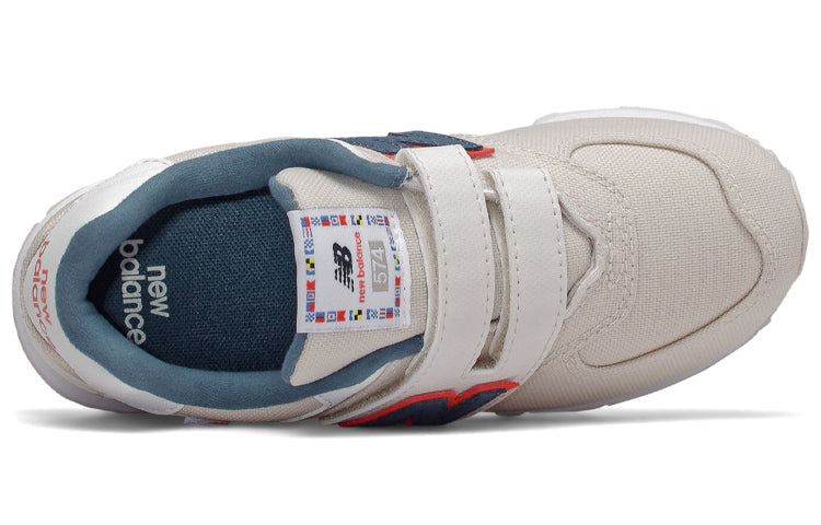 (GS) New BalanceHook and Loop 574 White/Blue YV574SOM