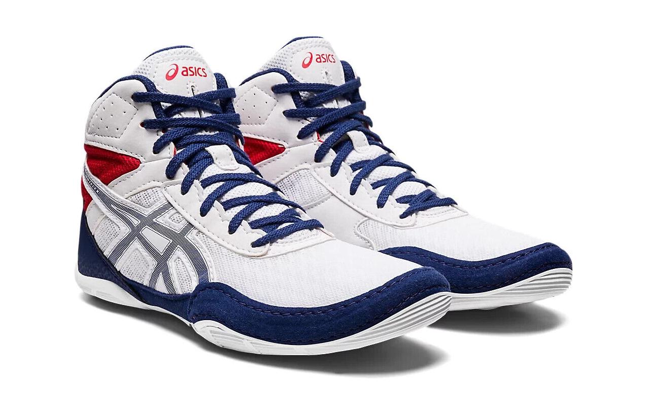 (GS) ASICS Matflex 6 'White Deep Ocean' 1084A007-100