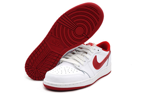(GS) Air Jordan 1 Retro Low 'White Varsity Red' 709999-101