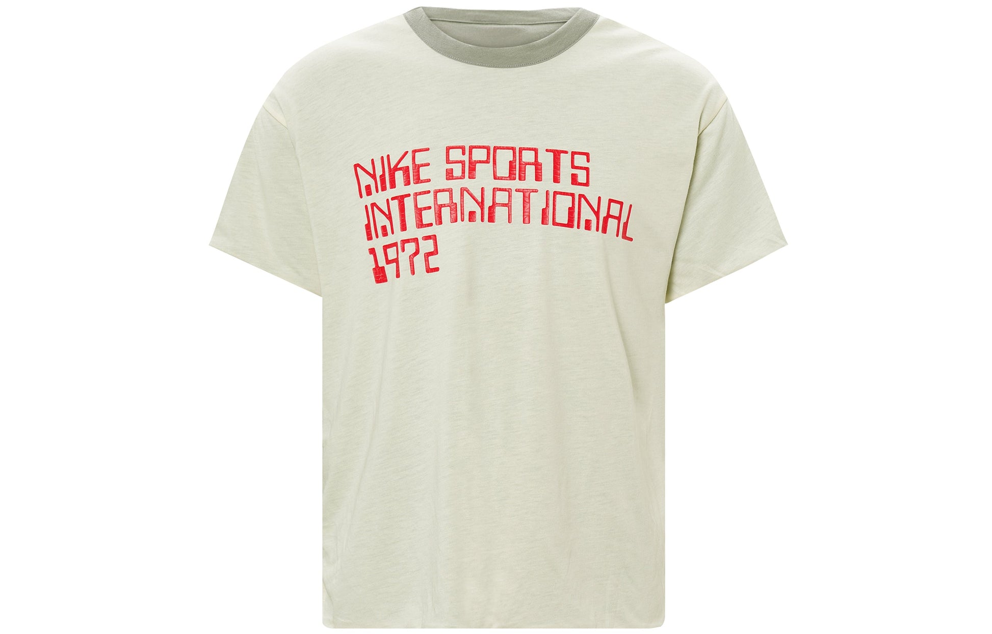 Men's Nike Logo Reversible Casual Round Neck Short Sleeve Gray T-Shirt DQ4248-073