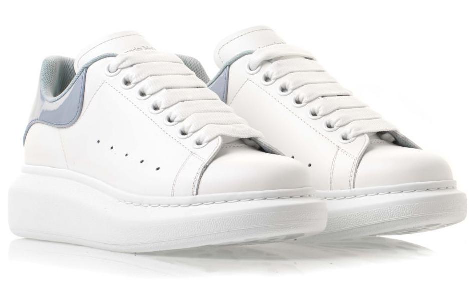 (WMNS) Alexander McQueen Larry Oversize Sneakers 'White Blue' 697101WIBND9760