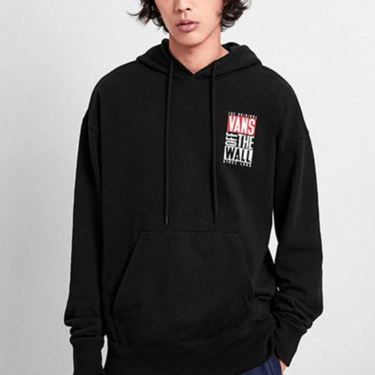 Vans 2019 Winter Men's Casual Sports Hooded Pullover Sweater Top Black VN0A4ML3BLK