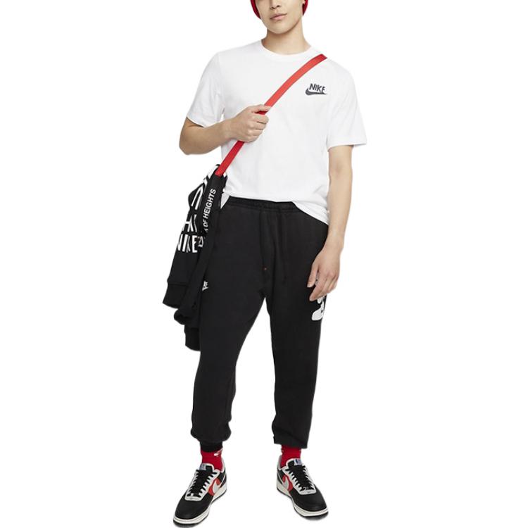 Nike NSW Washed French Terry Pants 'Black' DQ4176-010