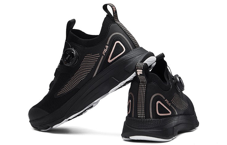 (WMNS) FILA Athletics GS Black/Gold A12W022210FBK