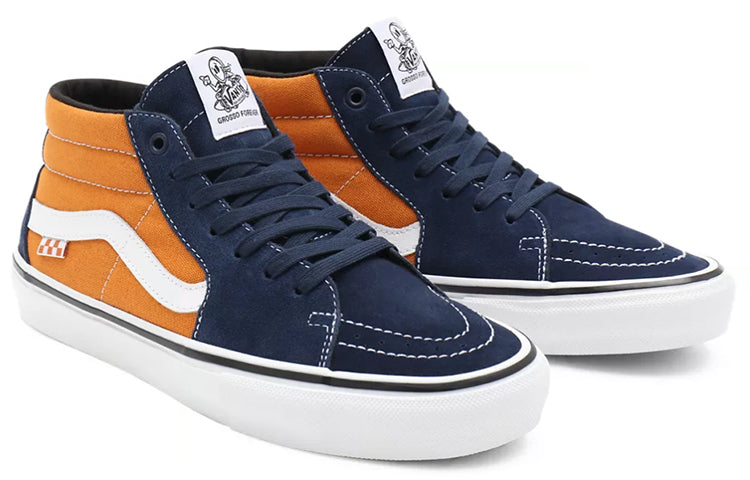 Vans Skate Grosso Mid 'Navy Orange' VN0A5FCGYG9