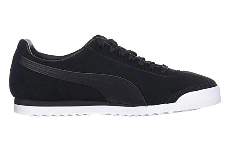 PUMA Roma Suede Running Shoes Black/White 365437-08