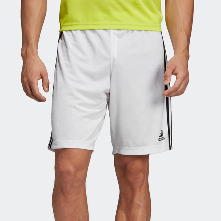 adidas Creator Soccer/Football Sports Stripe Shorts White DT9842