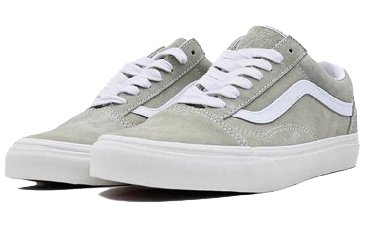 Vans Unisex Old Skool Low-Top Sneakers Gray/Green VN0A5KRFB32
