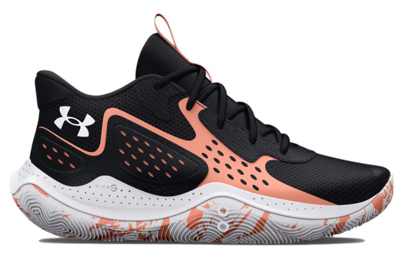 (PS) Under Armour Jet '23 Basketball Shoes 'Black Orange' 3026636-002
