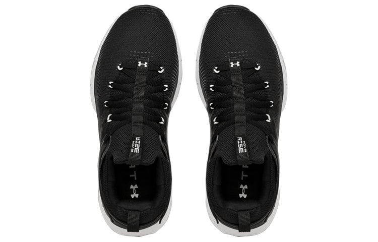 (WMNS) Under Armour HOVR Rise 2 'Black White' 3023010-001