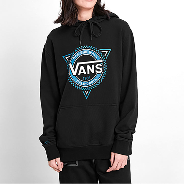 Vans Alphabet Printing Logo Knit Couple Style Black VN0A48CDBLK