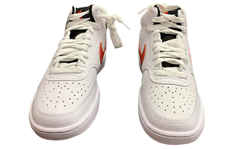 (WMNS) Nike Court Vision Mid White/Red DD8494-169