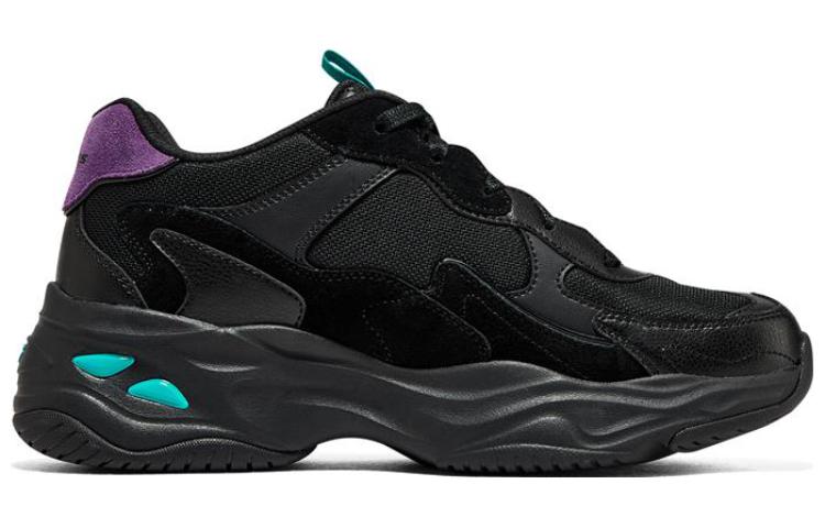 (WMNS) Skechers DLITES 4.0 'Black Purple Green' 896158-BKMT