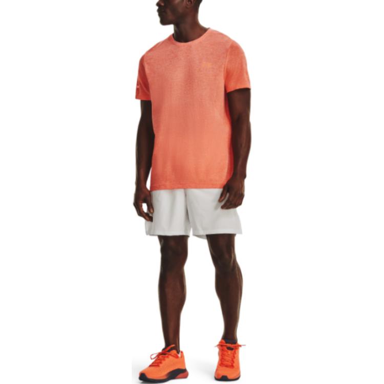Under Armour Seamless Stride Short Sleeve 'Frosted Orange' 1375692-848