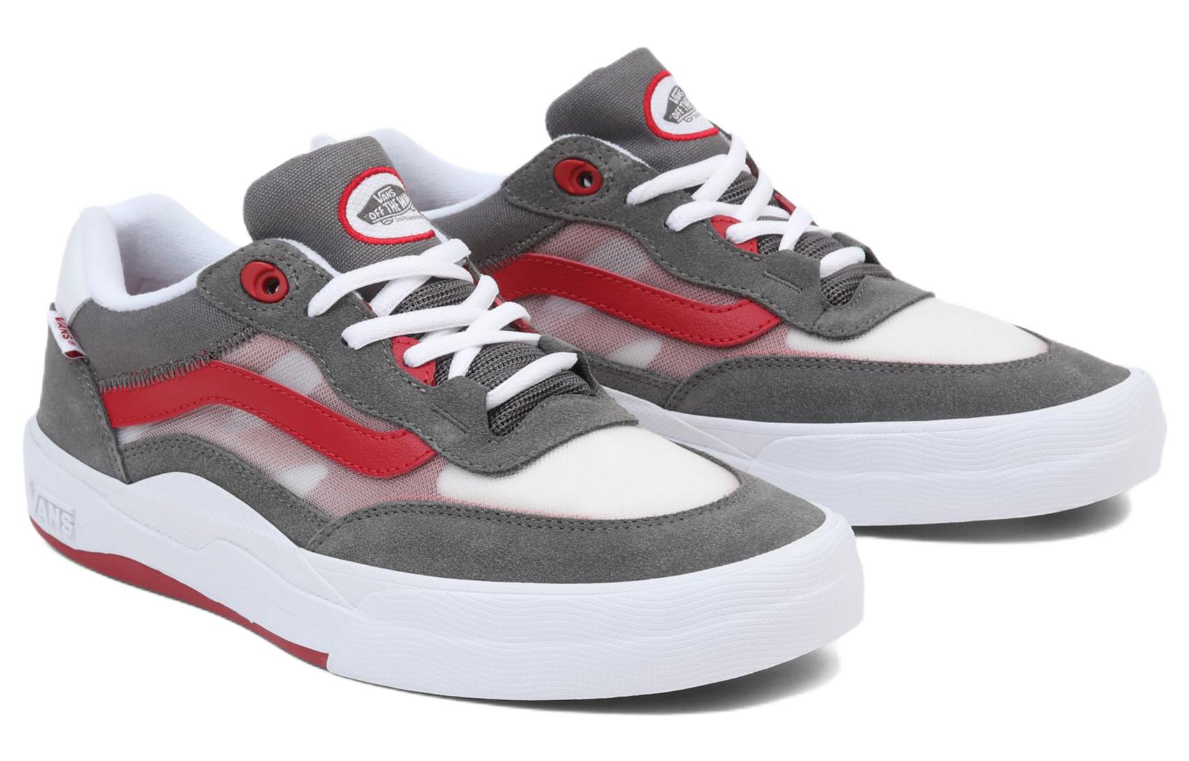 Vans Wayvee 'Gray White Red' VN0A5JIABGI